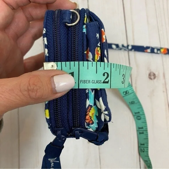 Vera Bradley Quilted Floral Wristlet Wallet - Picture 13 of 13